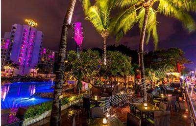 芭堤雅硬石酒店(Hard Rock Hotel Pattaya)月亮甲板 (Moon Deck) 基础图库19